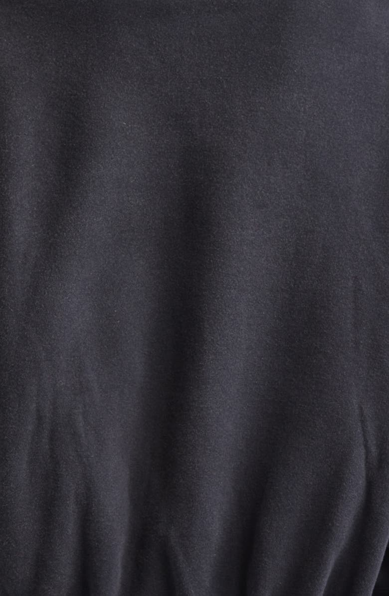 R13 Crop Hoodie, Alternate, color, Black