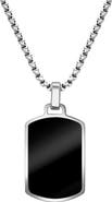 VAN HEUSEN Men's Dog Tag Necklace