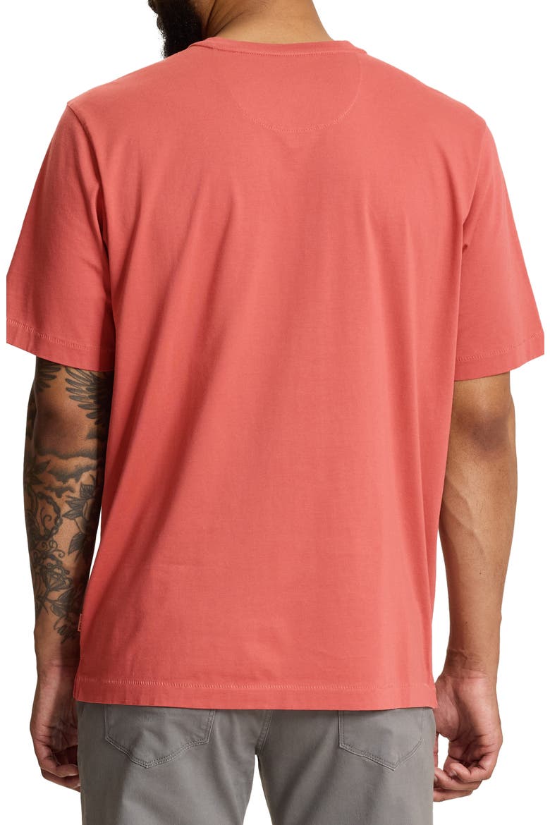 New Bali Skyline V-Neck T-Shirt, Alternate, color, RED GINGER