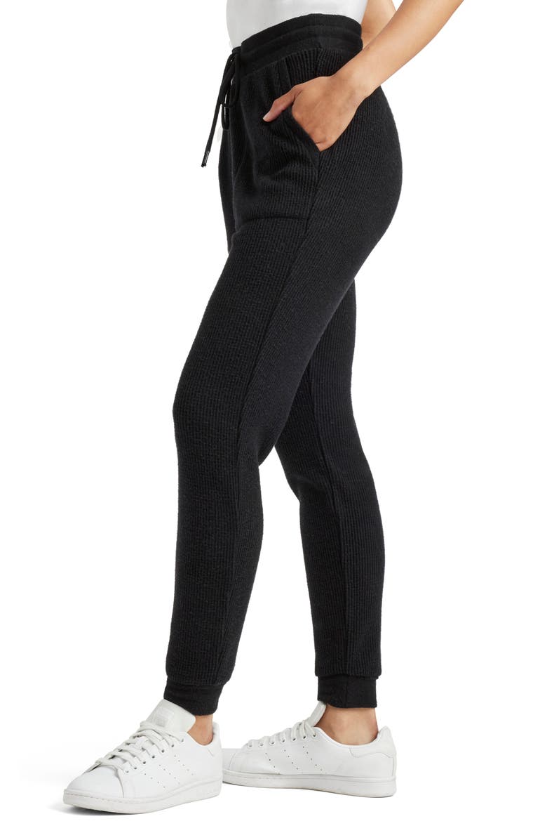 Splendid London Waffle Knit Lounge Joggers, Alternate, color, 