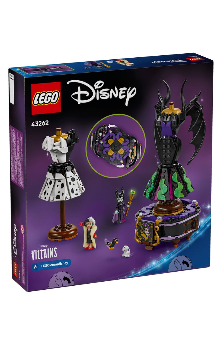 LEGO<sup>®</sup> 9+ Disney Maleficent's and Cruella De Vil's Dresses - 43262, Alternate, color, Multi