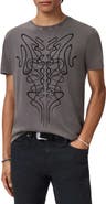 John Varvatos Onate Snake Organic Cotton Graphic T-Shirt
