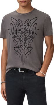 John Varvatos Onate Snake Organic Cotton Graphic T-Shirt