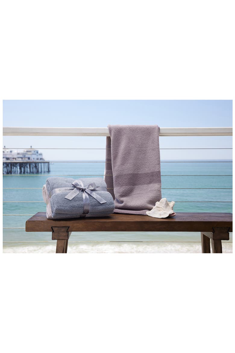 CozyChic® Block Stripe Throw Blanket, Alternate, color, BEACH ROCK