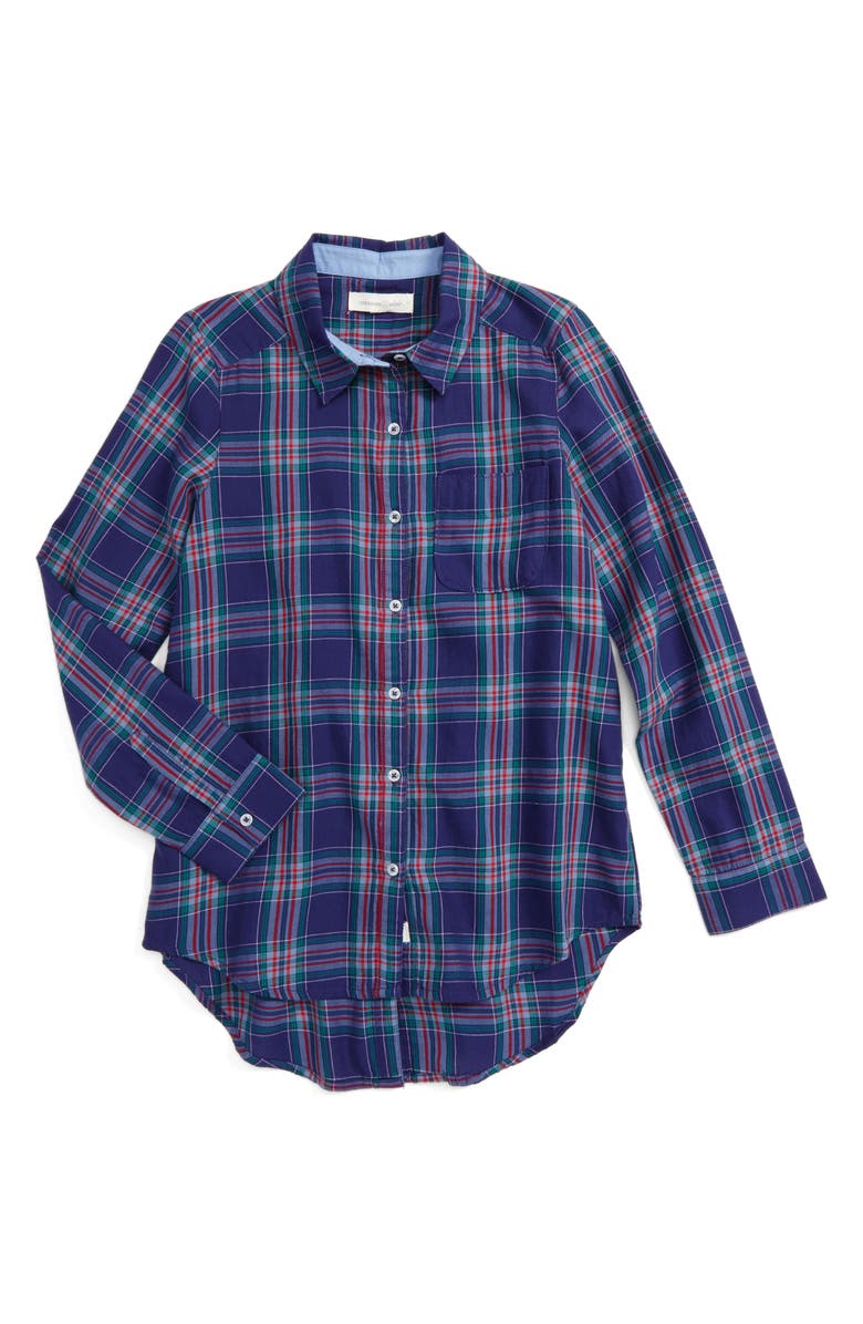 Treasure & Bond Treasure&Bond Plaid Woven Shirt, Alternate, color, 
