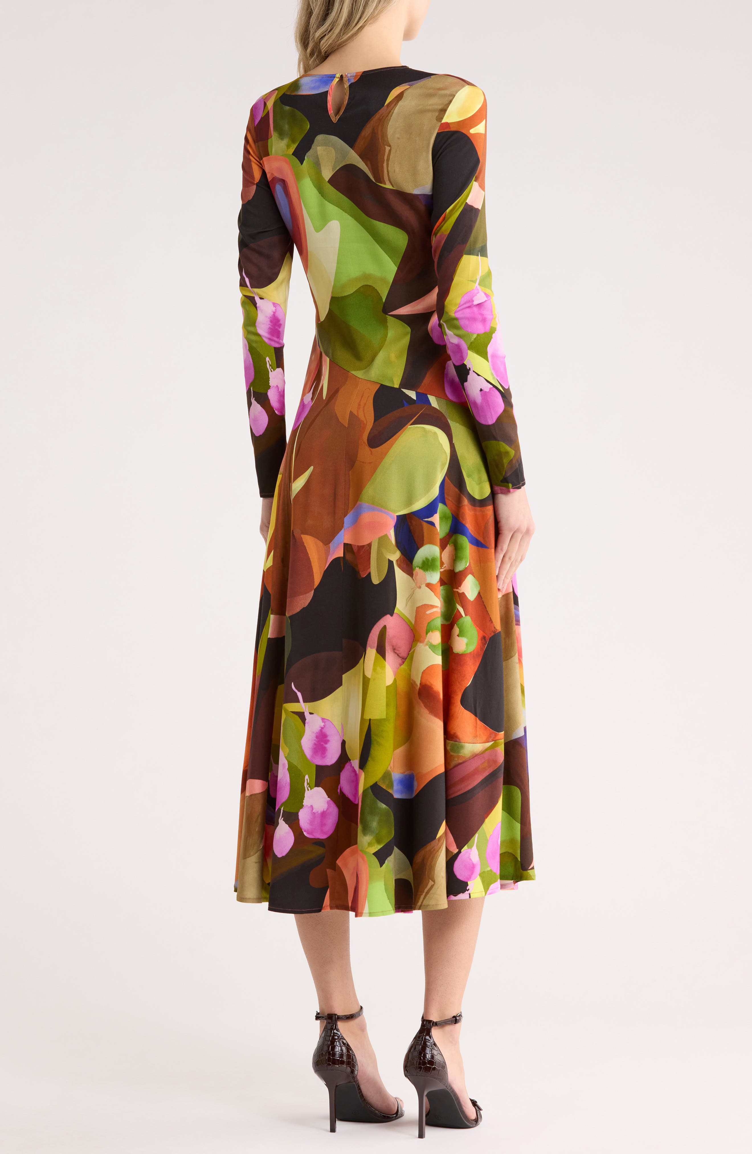 Long Sleeve Woven Dress - image 2