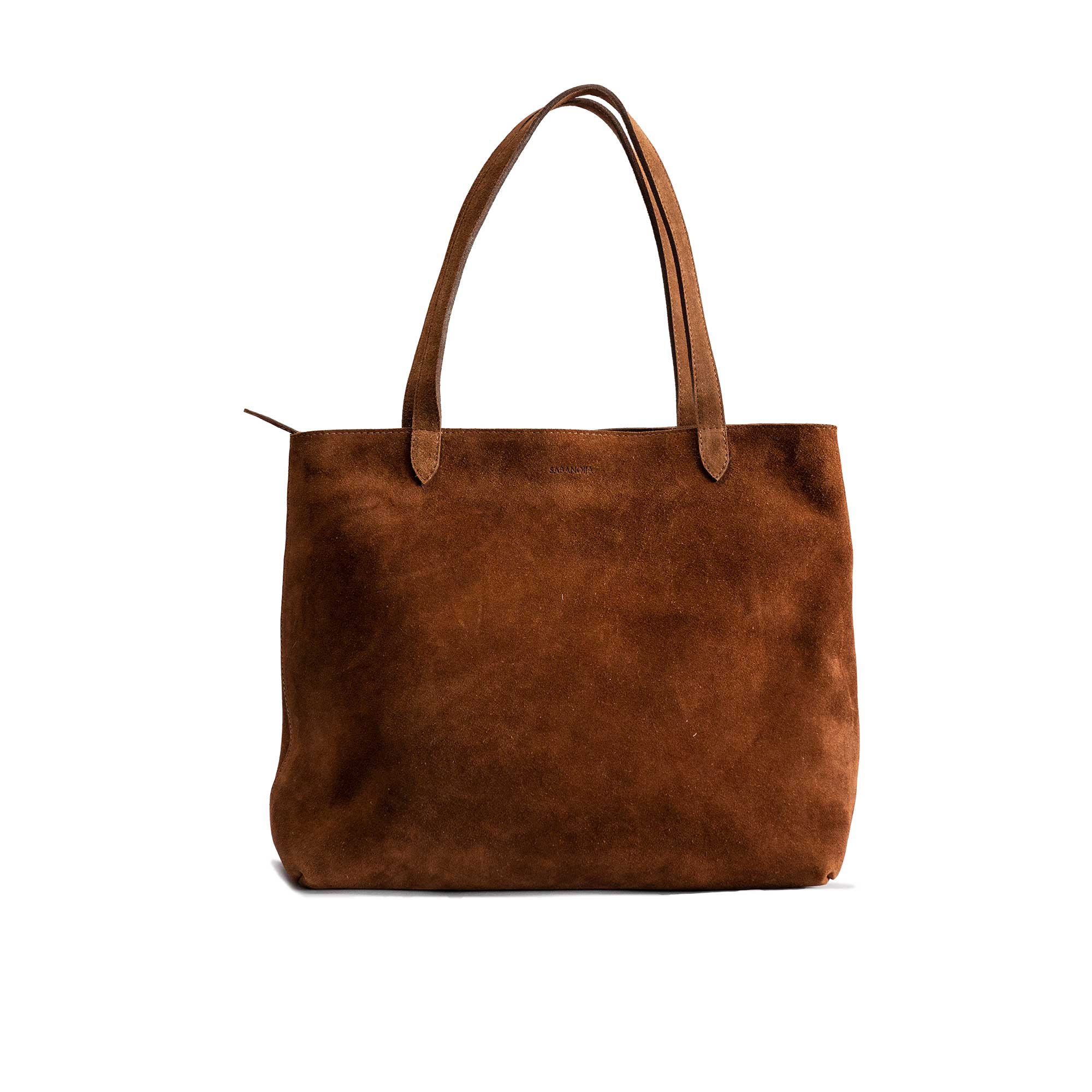SABANDIJA Signet Tote Bag, Main, color, Tobacco