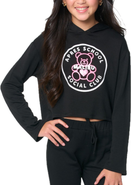 Malibu Sugar Crop sweatshirt with screen - Little kid