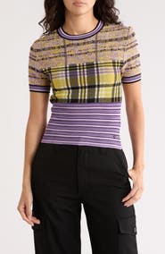 Desigual Short Sleeve Knit Top