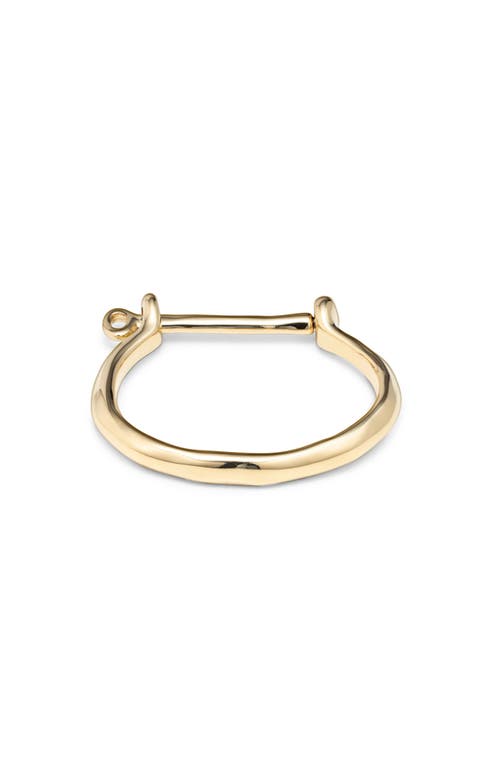Unode50 18k Gold-plated Bangle Bracelet In Gold