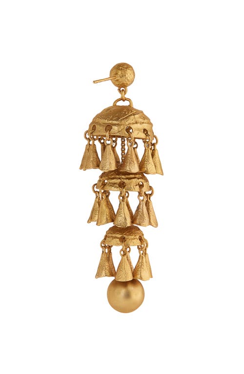 Zimmermann Whimsy Chandeliers 14kt Gold-plated Drop Earrings In Gold
