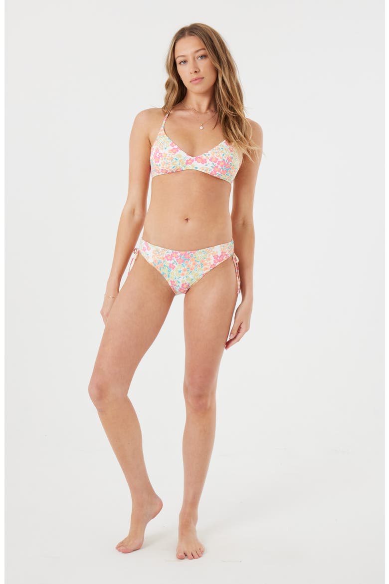 Beach Classics Side Tie Hipster Bikini Bottoms, Alternate, color, GZK6-PLAYA AMOR