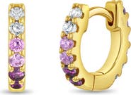 In Season Jewelry Cascading CZ Girl Earrings