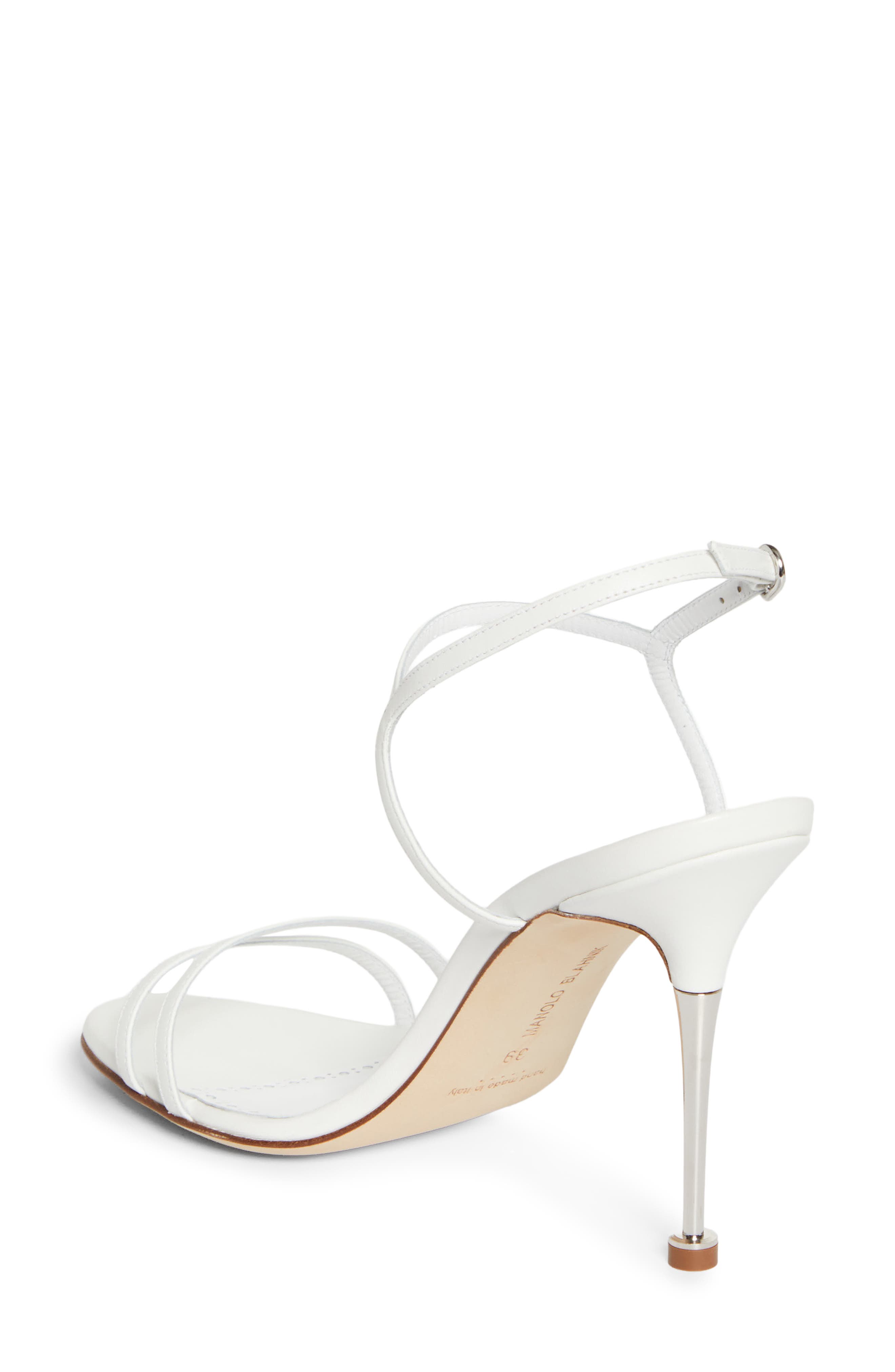 Manolo Blahnik Ciagapla Sandal, Alternate, color, Whit1012