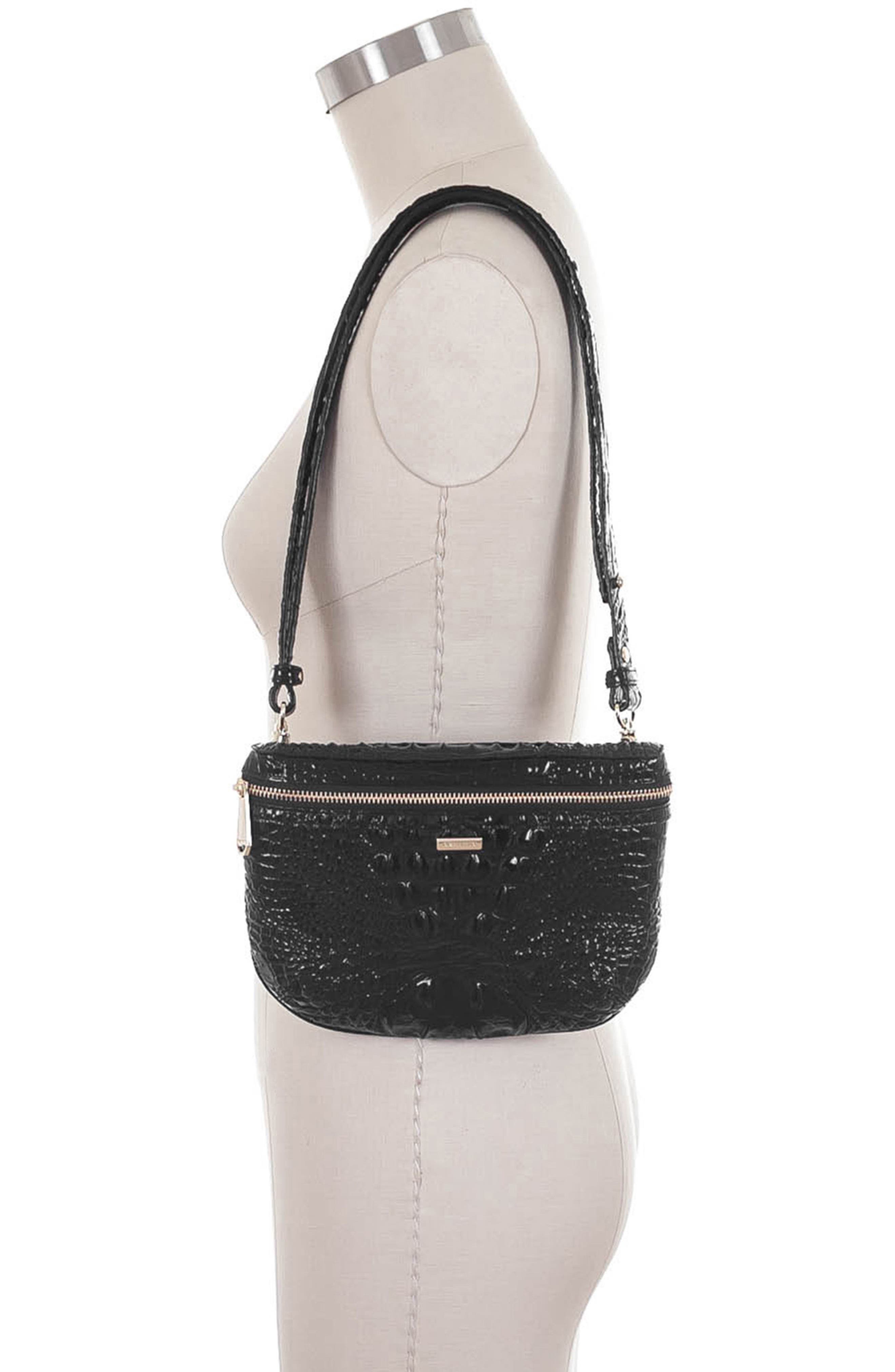 Brahmin Croc Embossed Leather Belt Bag | Nordstrom display picture 1