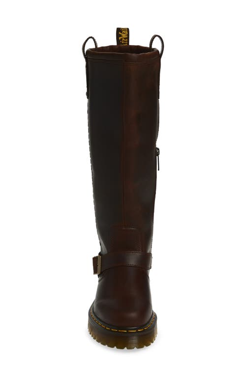 Dr. Martens Anistone Knee High Boot In Brown