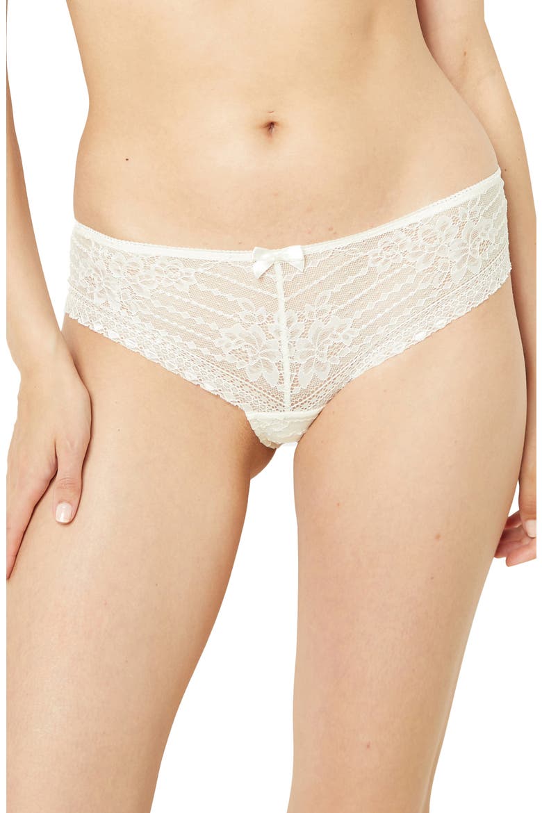 Panama Lace Briefs, Main, color, ECRU