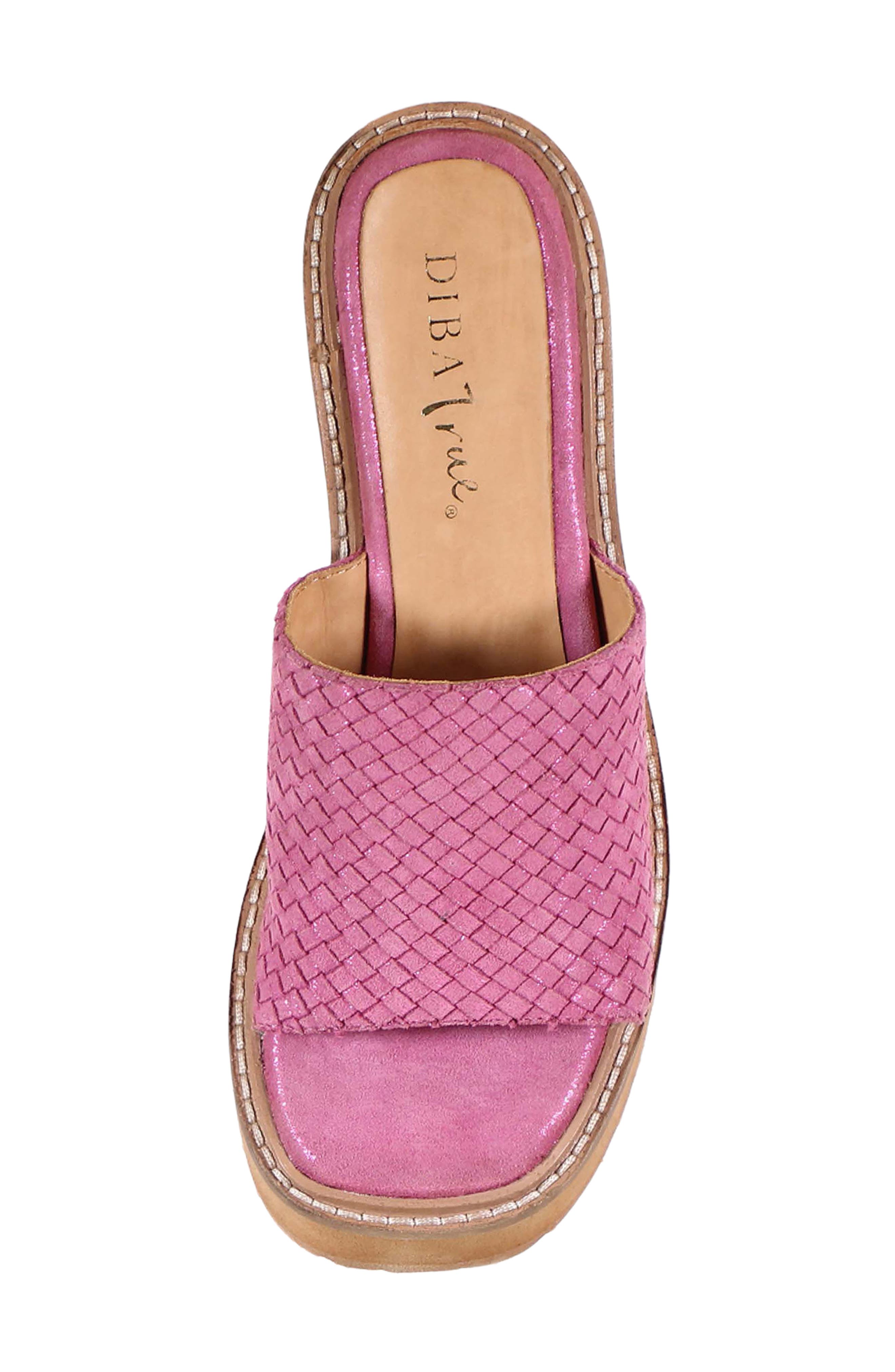 Diba True Stare Down Platform Wedge Sandal, Alternate, color, 