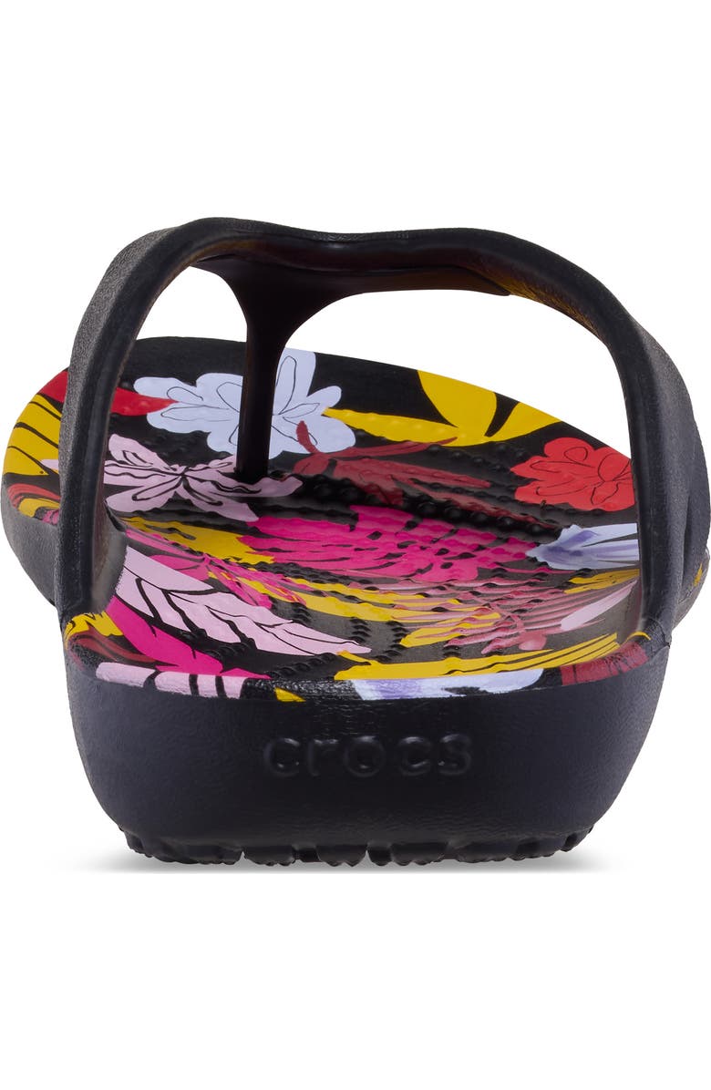 CROCS Kadee II Tropical Flip Flop Sandal, Alternate, color,