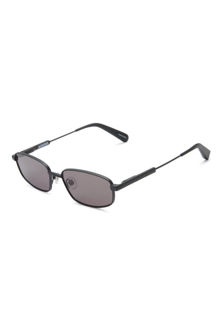 The Sera Aviator Sunglasses, Alternate, color, MATT METALLIC BLACK/BLACK/GREY