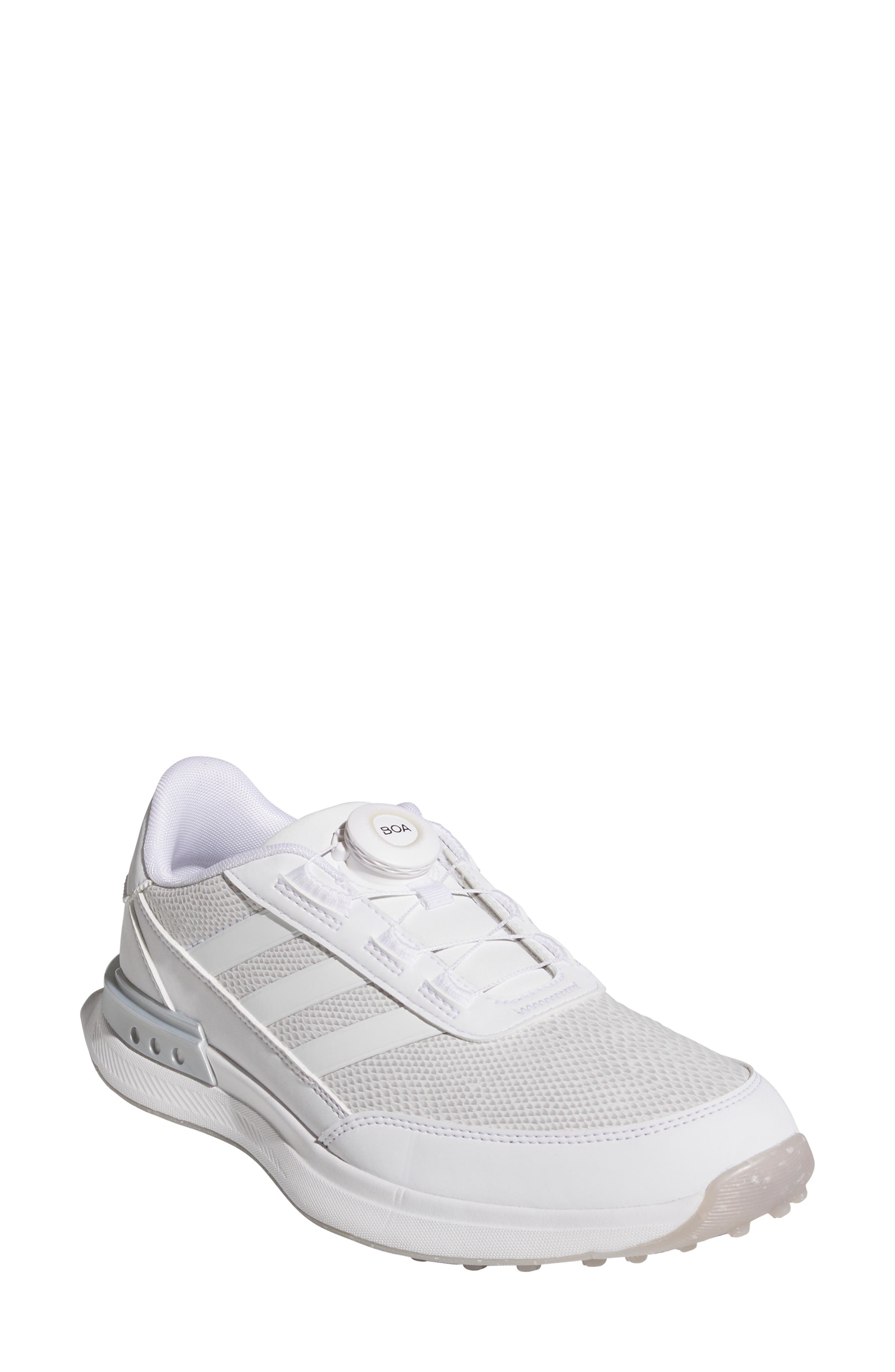 adidas S2G 25 BOA<sup>®</sup> Waterproof Spikeless Golf Shoe, Main, color, 