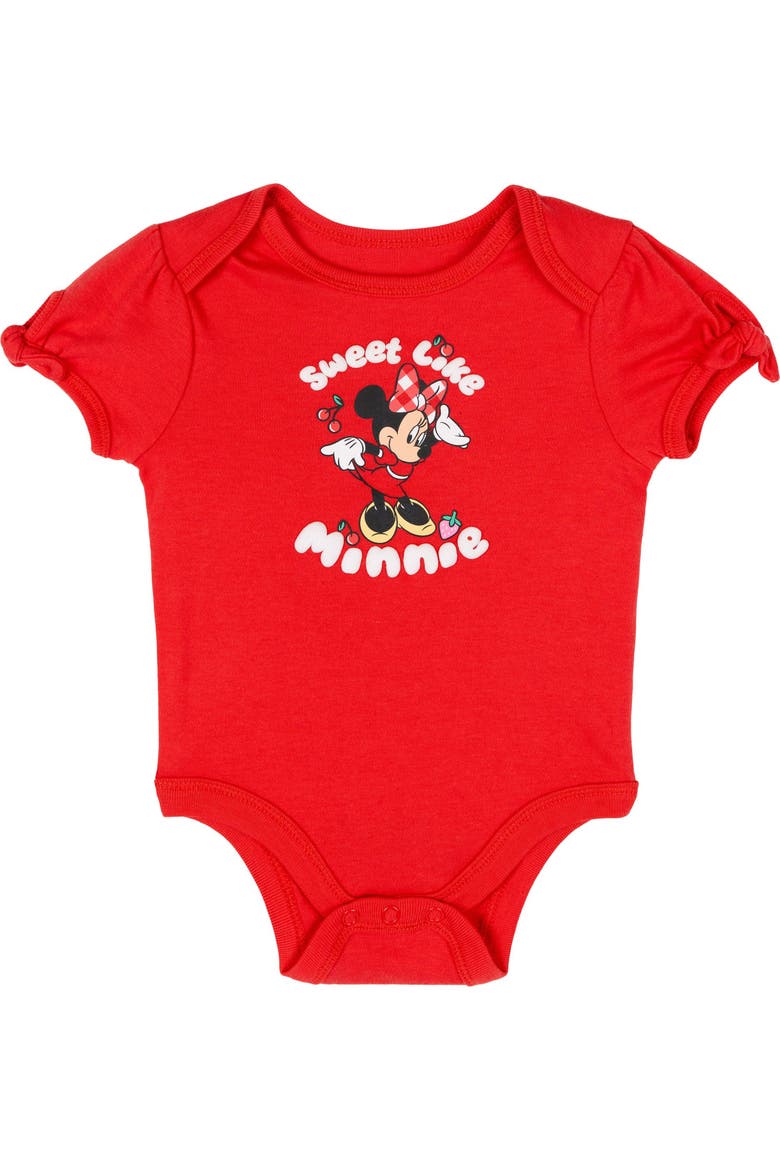Minnie Mouse Bodysuit and Skirt Set, Alternate, color, Minnie Red Gingham