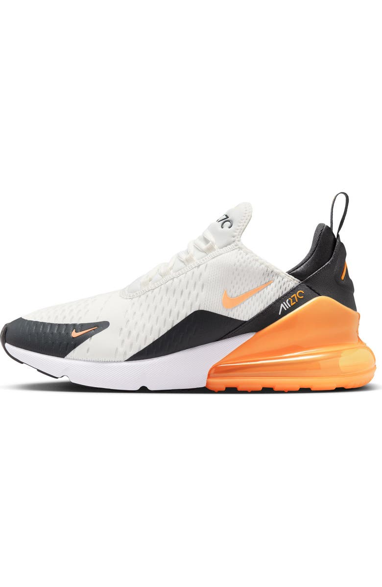 Nike Air Max 270 Sneaker, Alternate, color, 114 Smtwht/Lsrorg