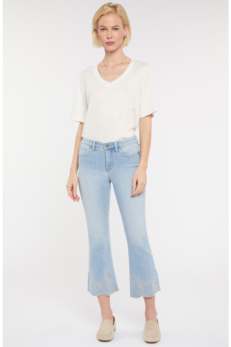 Fiona Slim Flare Ankle Jeans, Alternate, color, NORTHSTAR