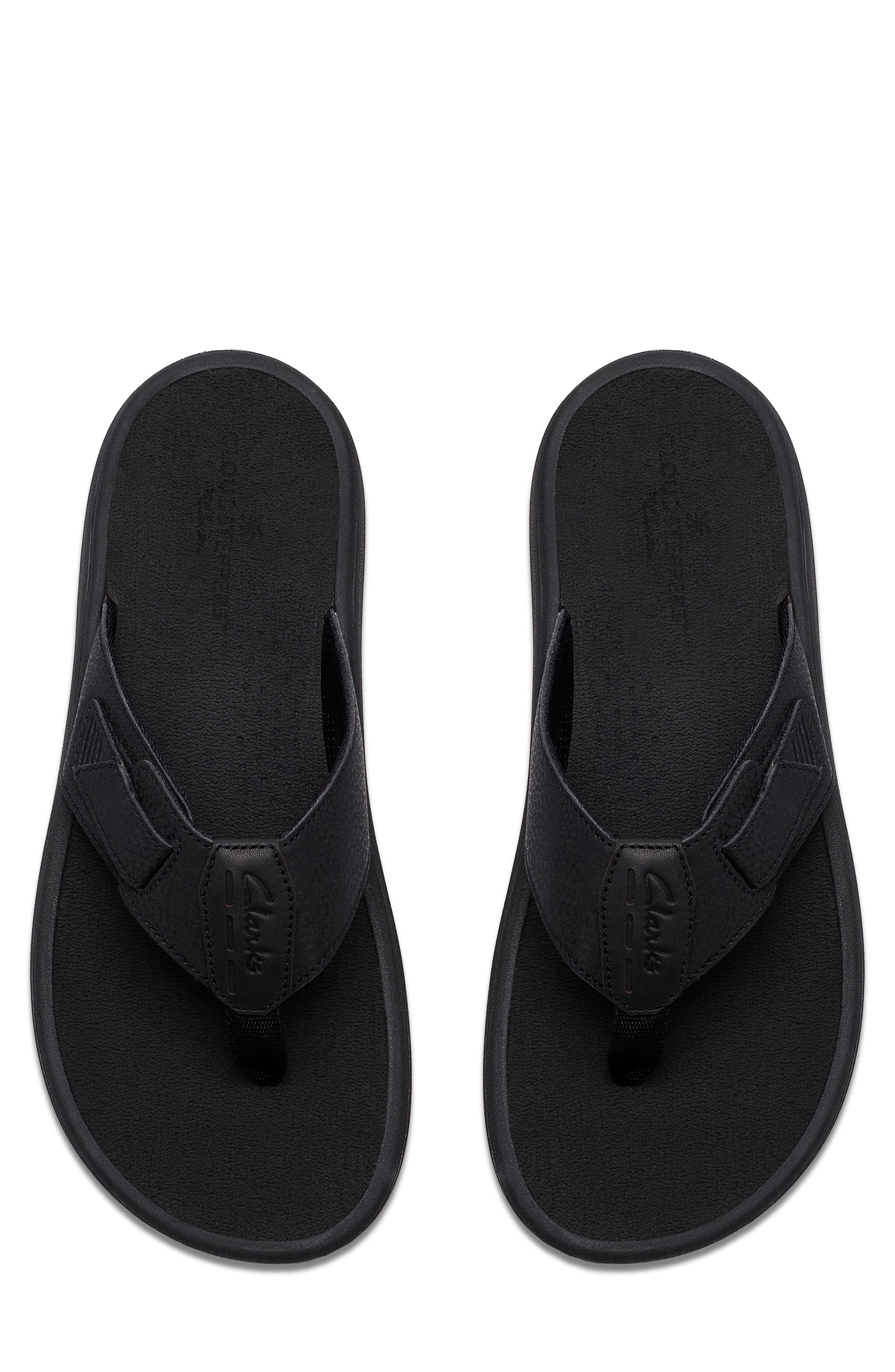Clarks<sup>®</sup> Breeze Sandal, Alternate, color, Black