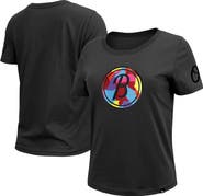 New Era Women's New Era Black Baltimore Orioles 2023 City Connect Cap Logo T-Shirt