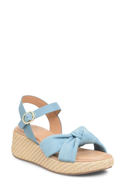 Farah Basketweave Platform Sandal (Women)