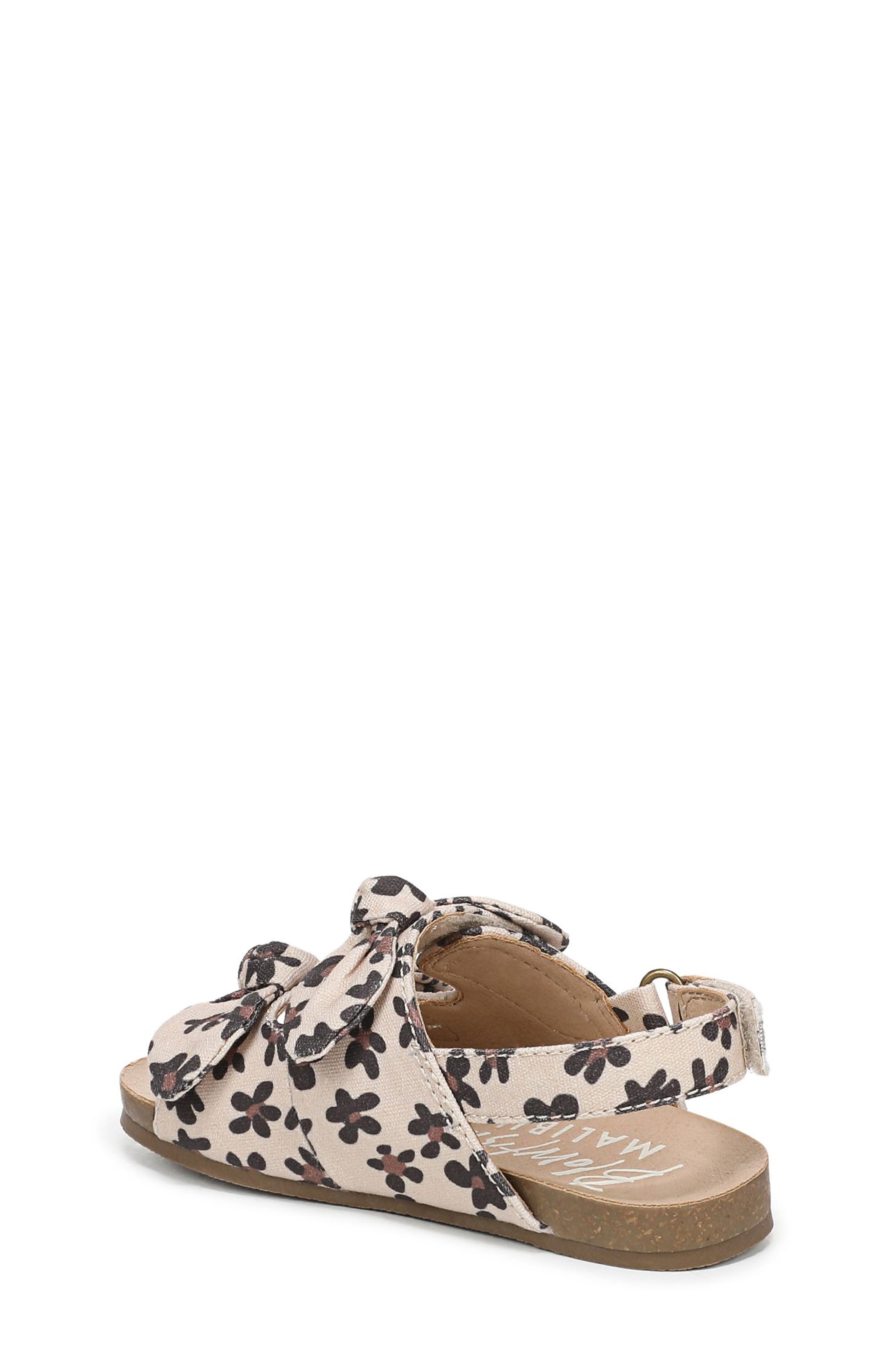 Blowfish Malibu Kids' Gal Pal 2-K Slingback Sandal, Alternate, color, Flower Leopard