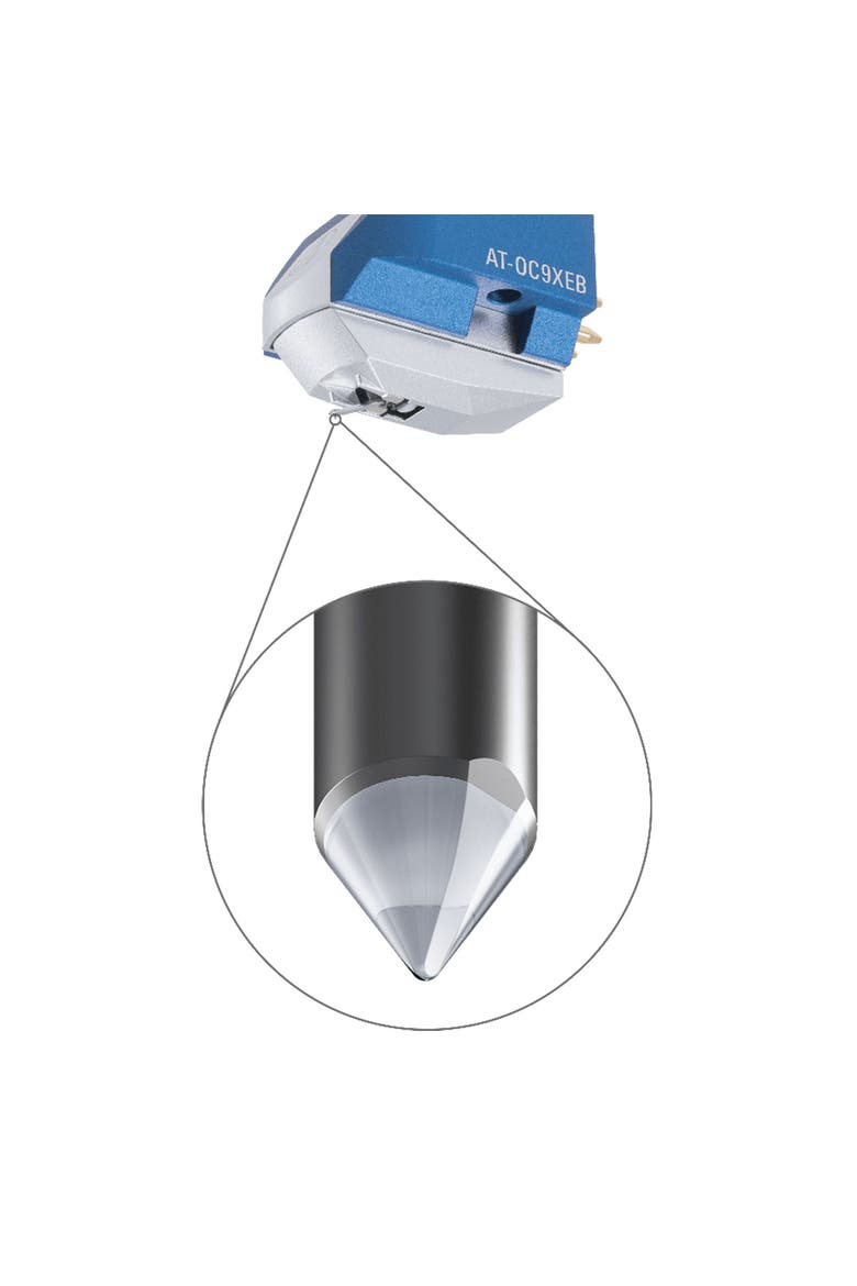 AT-OC9XEB Dual Moving Coil Cartridge, Alternate, color, Blue/White