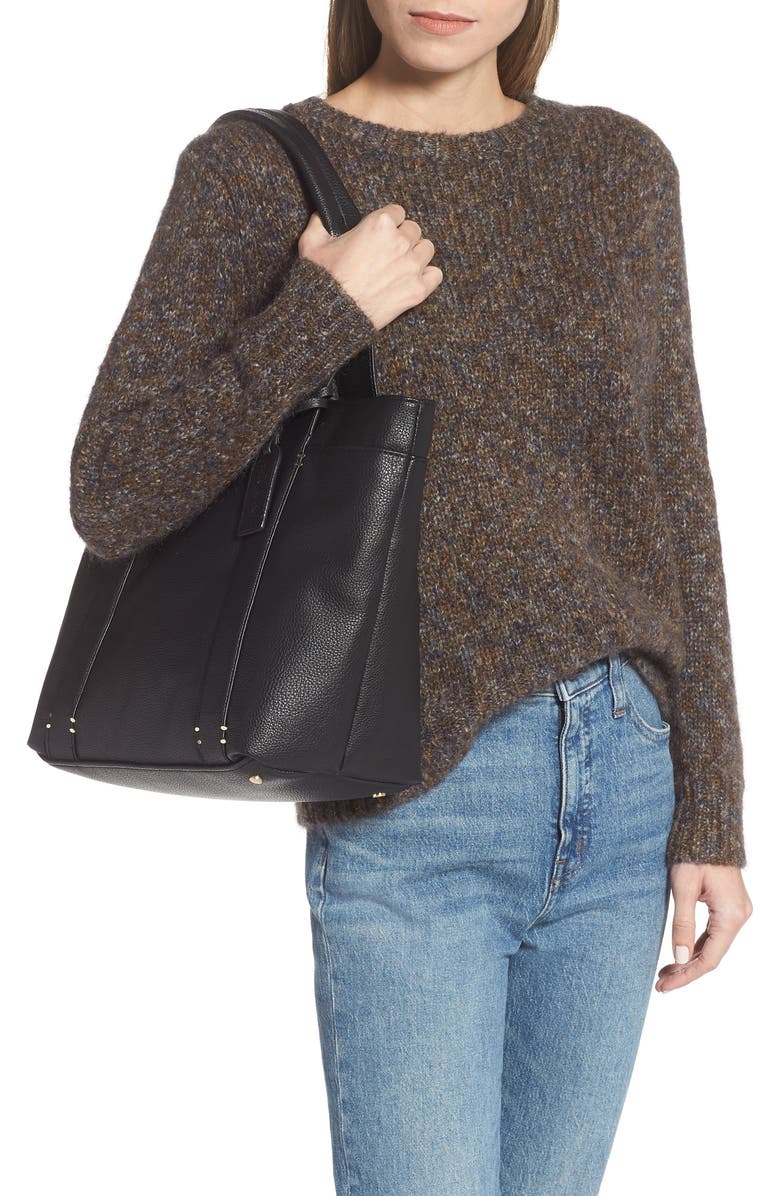 Sole Society Kwaye Faux Leather Tote, Alternate, color,