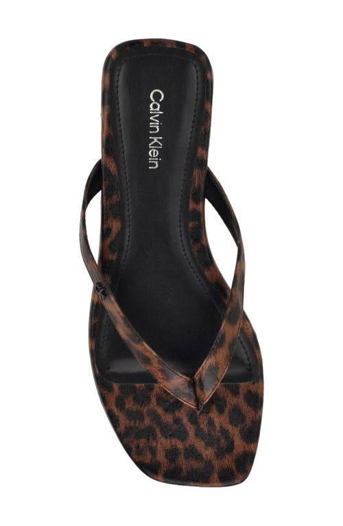 Calvin Klein Stelea Flip Flop In Multi