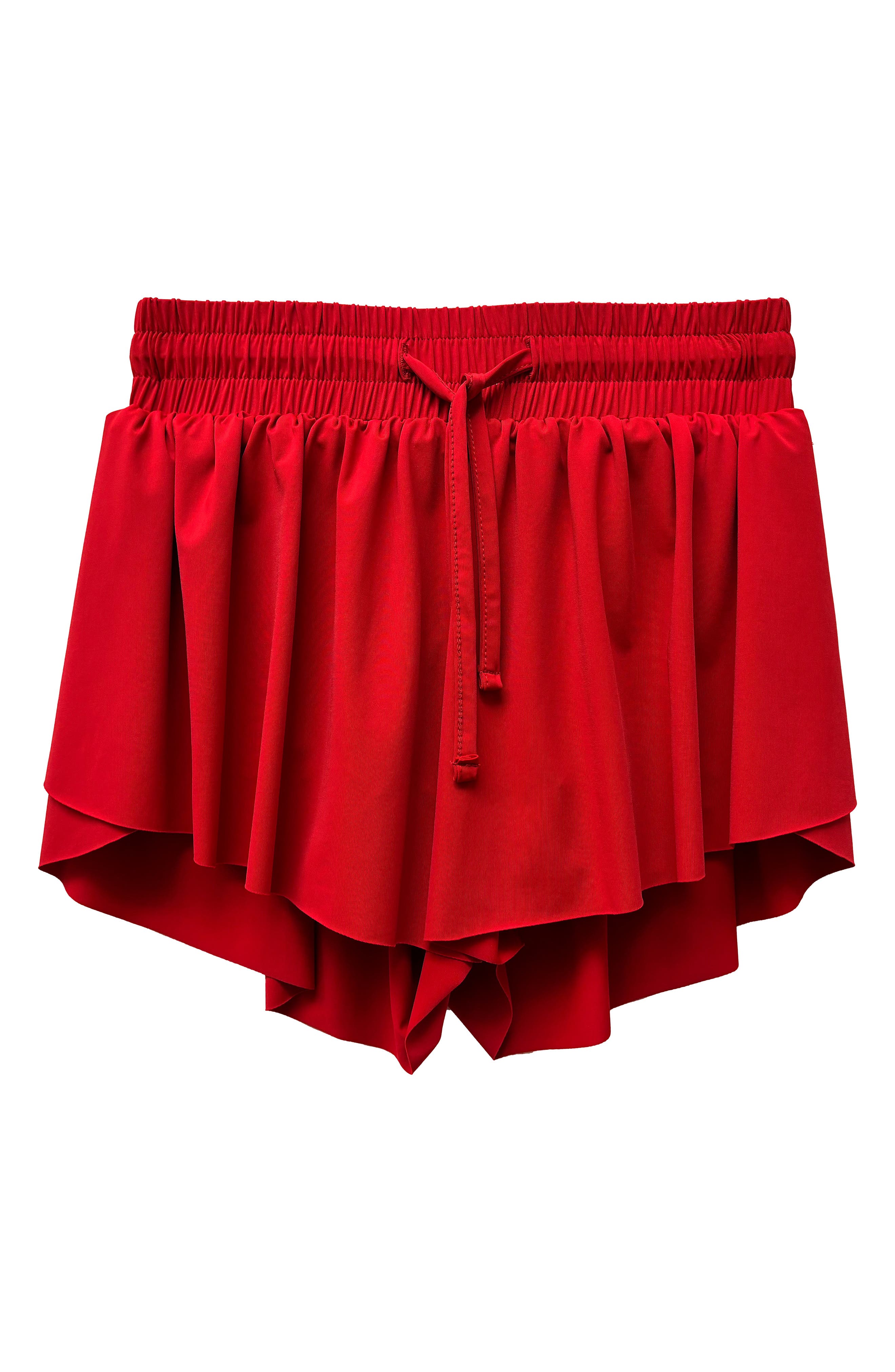 Suzette Collection Kids' Flyaway Shorts in Red 