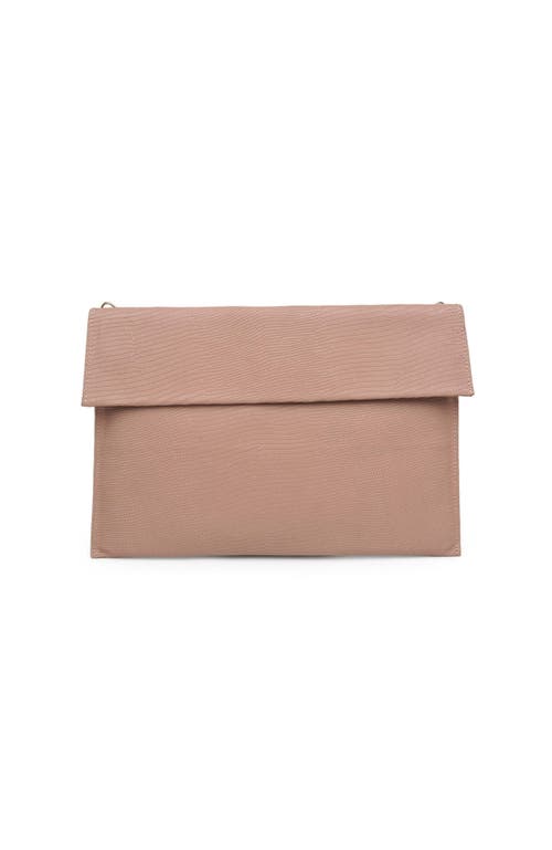 Moda Luxe Molly Clutch In Mauve