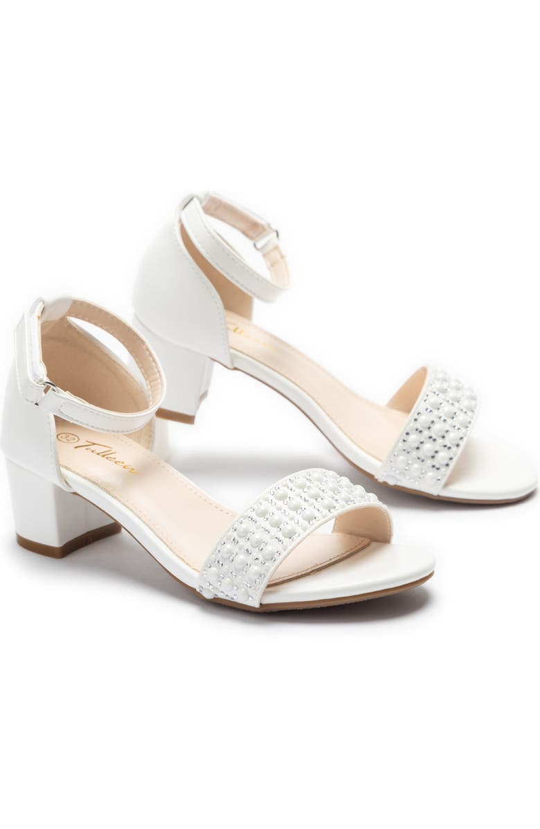 Tulleen Seraphina Floral Shoes, Main, color, White