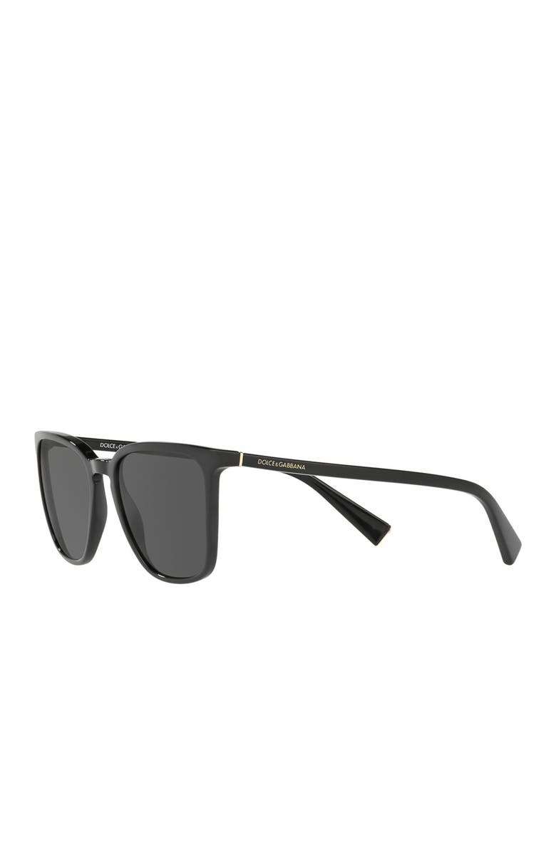 Dolce&Gabbana 53mm Square Sunglasses, Alternate, color, 