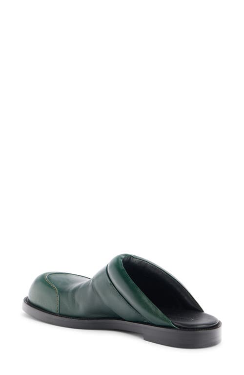 Acne Studios Beshay Clog In Olive Green