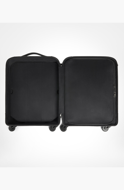 Aviteur Calfskin Lucite Handle Carry-on 19 Luggage In Black