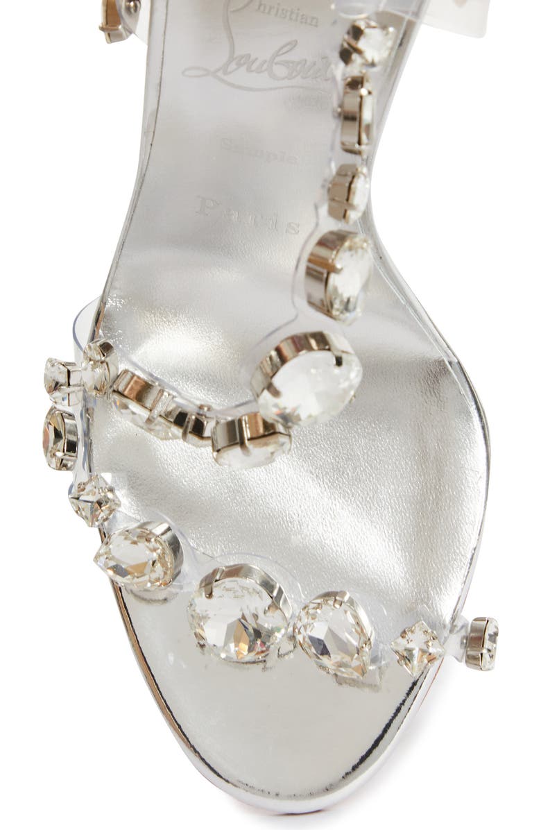 Christian Louboutin Rosalie Crystal Embellished Slingback Sandal, Alternate, color,