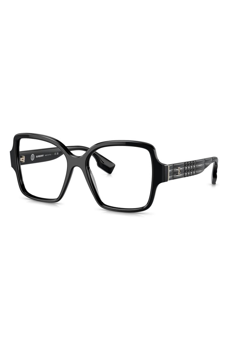 Burberry 54mm Square Optical Glasses, Alternate, color, 