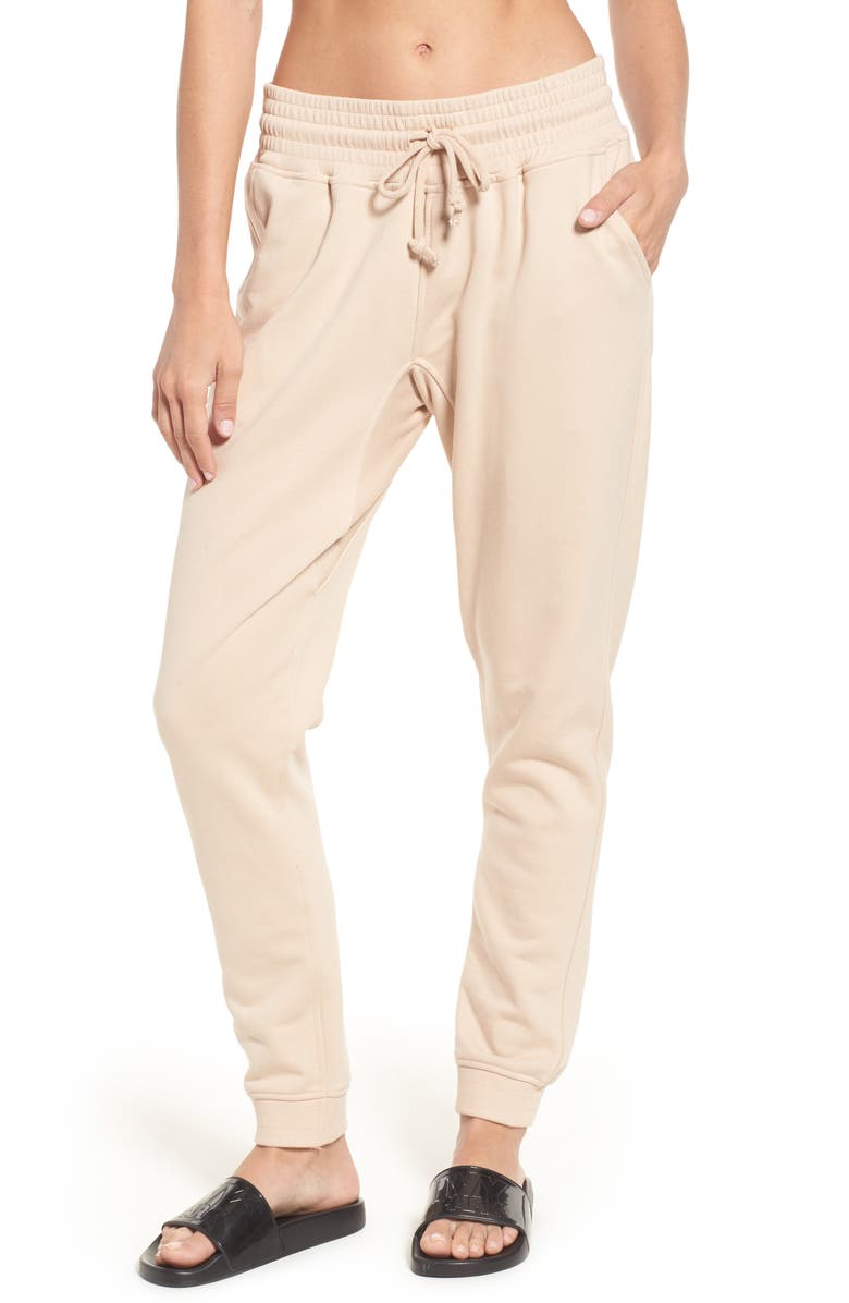 IVY PARK<sup>®</sup> Oversize Washed Jersey Jogger Sweatpants, Main, color, 