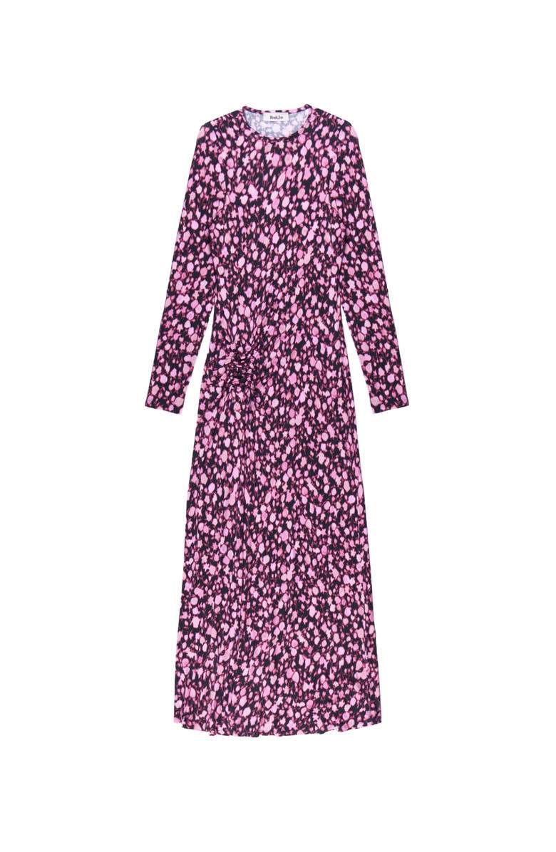 Ro&Zo Brown Leopard Print Waist Detail, Alternate, color, Pink