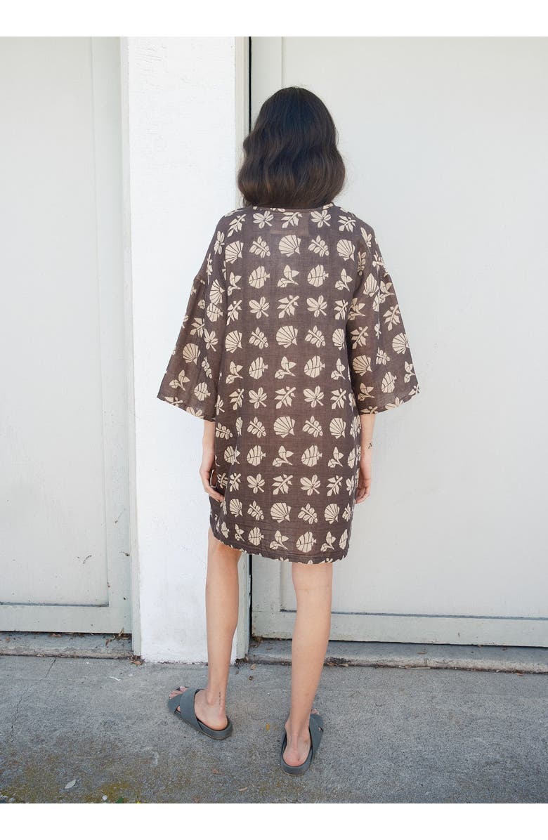 Ace & Jig Nova Reversible Shift Dress, Alternate, color, Botanical