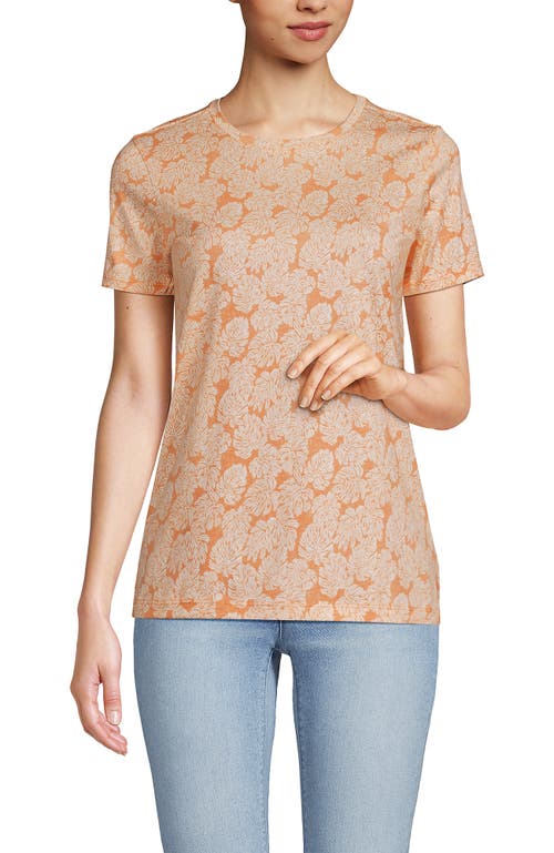 Lands' End Relaxed Supima Cotton Crew Neck T-shirt