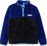 Lands' End Kids Heritage Fleece Quarter Zip Pullover Top