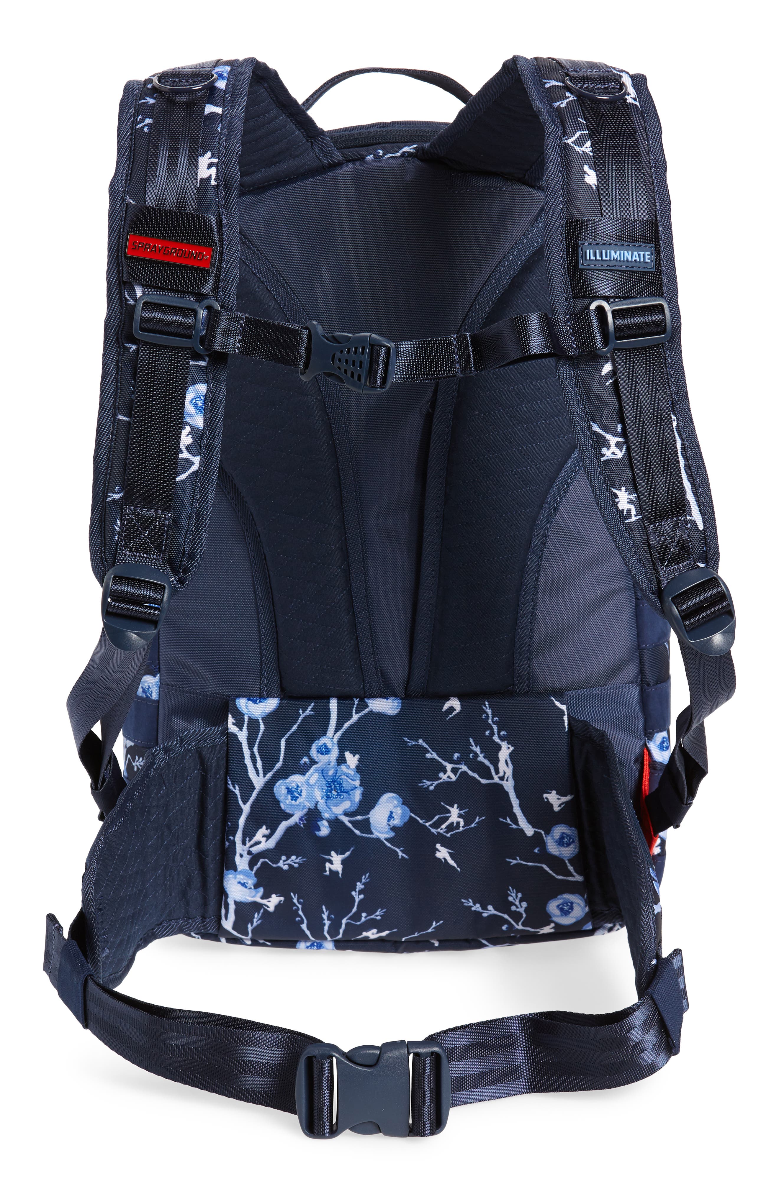 Sprayground Cherry Blossom LED Backpack, Alternate, color, 