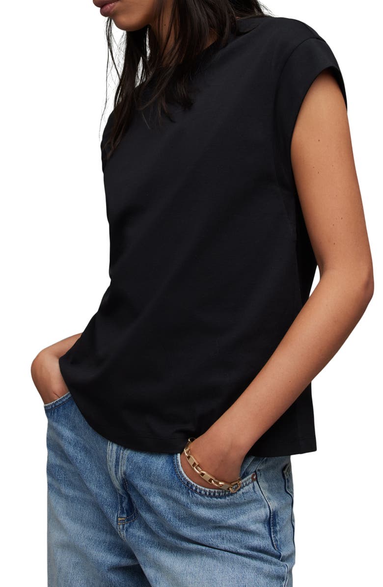 AllSaints Esme Cotton Crewneck T-Shirt, Alternate, color,